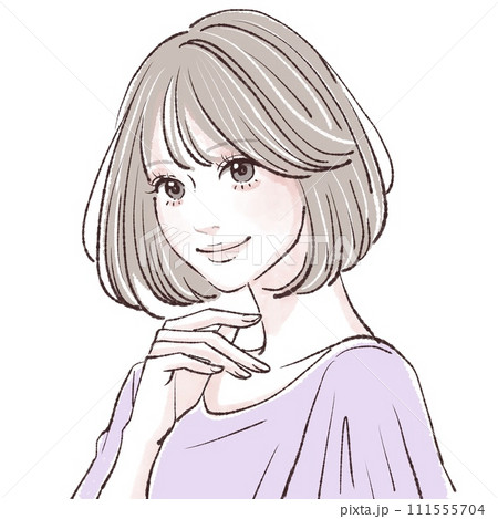 女性・女の子のイラスト素材 111555704