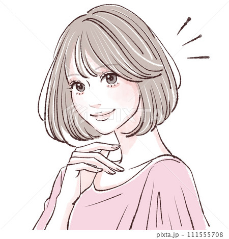 女性・女の子のイラスト素材 111555708