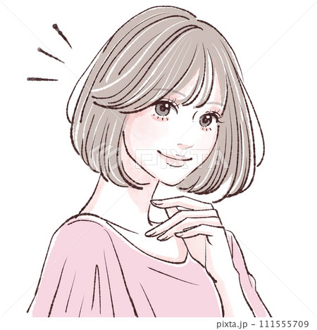 女性・女の子のイラスト素材 111555709