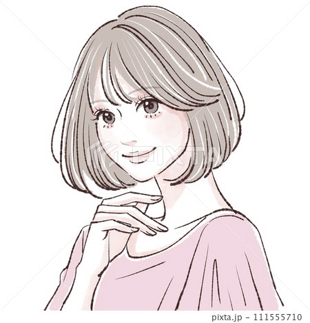 女性・女の子のイラスト素材 111555710