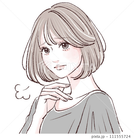 女性・女の子のイラスト素材 111555724