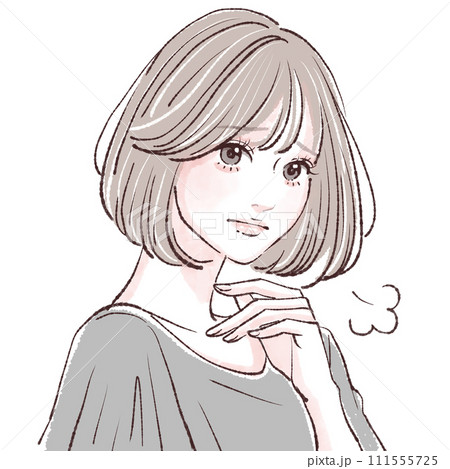 女性・女の子のイラスト素材 111555725