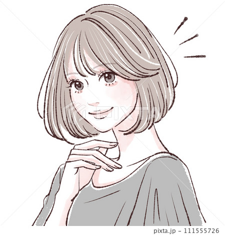 女性・女の子のイラスト素材 111555726
