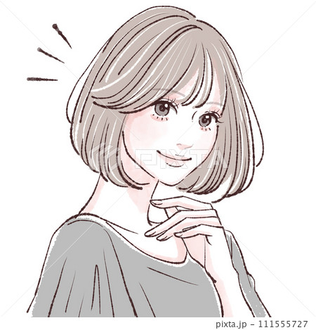 女性・女の子のイラスト素材 111555727
