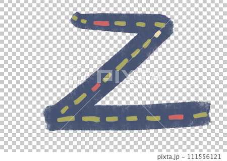 可愛字母字母 Z 的手寫插圖 可愛字母字母 Z 的手寫插圖 111556121