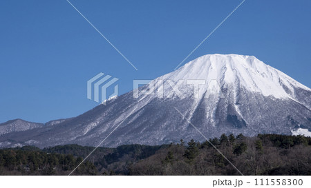 冠雪の大山 (大山まきばみるくの里付近から) 冠雪の大山 (大山まきばみるくの里付近から) 111558300