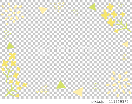 斯堪的納維亞風格背景模板10油菜花圖案 111559573