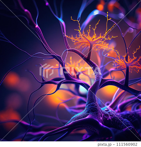 neural connections of the brain 111560902