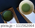 器に入った抹茶のイメージ 111562064
