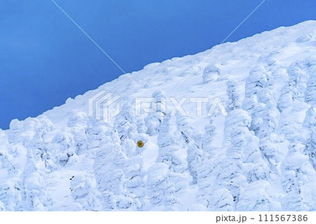 山形蔵王の樹氷　山形県山形市 111567386