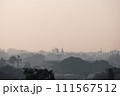 Bangkok (Thailand) 14022024- Sunset cityscape view with beautiful sky. Colorful cloud and sky sunset. 111567512