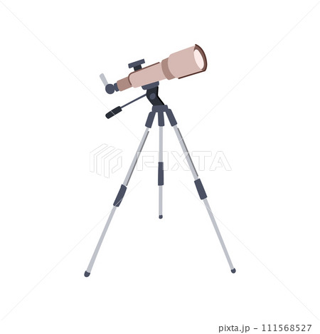 kid telescope cartoon vector illustration 111568527