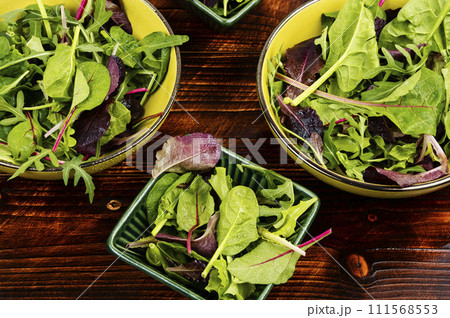 Green salad, vegan or vegetarian. 111568553