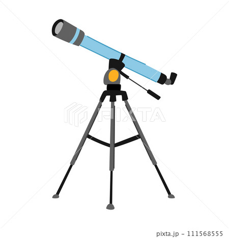 night telescope cartoon vector illustration night telescope cartoon vector illustration 111568555