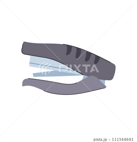 red stapler cartoon vector illustration 111568691