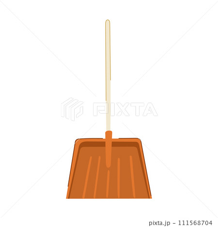 winter snow shovel cartoon vector illustration winter snow shovel cartoon vector illustration 111568704