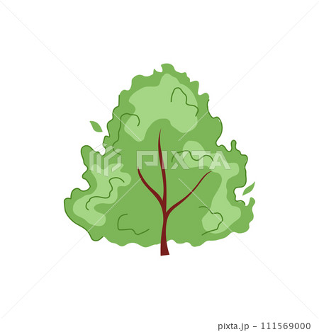 grass garden shrub cartoon vector illustration 111569000