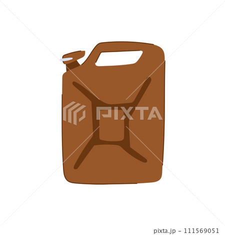 oil fuel can metal cartoon vector illustration oil fuel can metal cartoon vector illustration 111569051