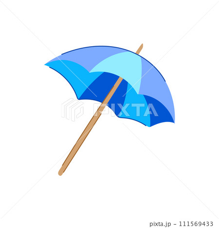 sunshade beach umbrella cartoon vector illustration sunshade beach umbrella cartoon vector illustration 111569433