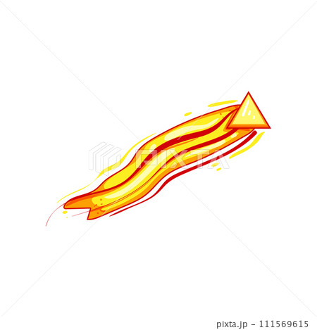 shot projectile game cartoon vector illustration 111569615