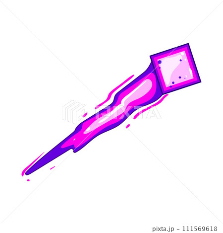 fire projectile game cartoon vector illustration 111569618