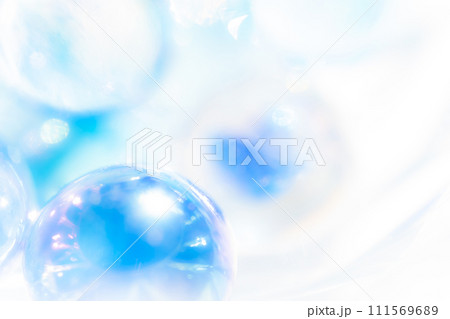 ビー玉・爽やか 背景素材 ビー玉・爽やか 背景素材 111569689