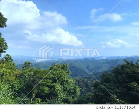 夏の高尾山から見る景色 111571014