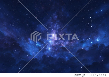 幻想的宇宙の夜明け: 神秘的な光を放つ星々 AI画像 25 111573334
