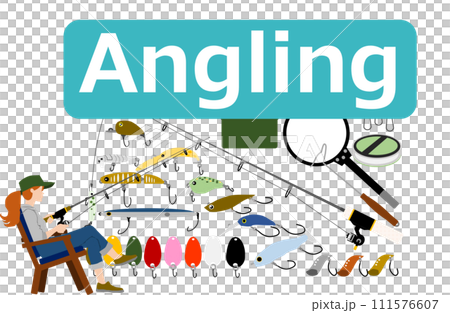 釣りをする人 111576607