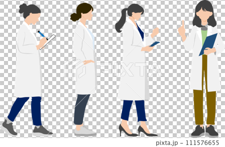 一位年輕女醫生的插圖 111576655
