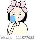 鏡を持つ女性 111577022