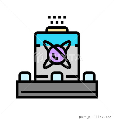 sensor quantum technology color icon vector illustration sensor quantum technology color icon vector illustration 111579522