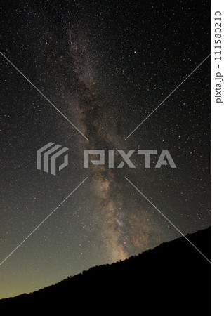 天の川/栃木県日光市金精峠 天の川/栃木県日光市金精峠 111580210