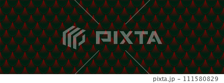 Dragon scale seamless pattern. Seamless texture background 111580829
