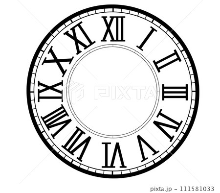 時計盤(針なし/透過) 時計盤(針なし/透過) 111581033