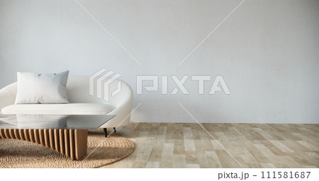 armchair minimalist design japan style. 111581687