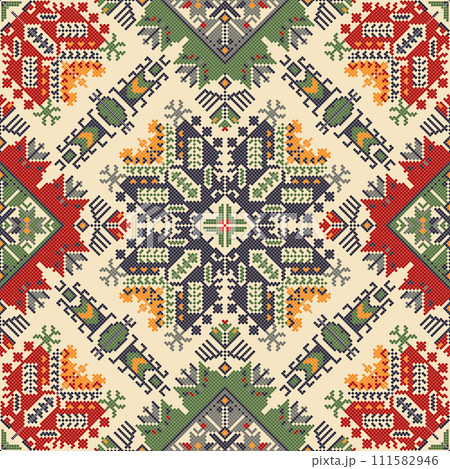 Bulgarian embroidery pattern 53 Bulgarian embroidery pattern 53 111582946
