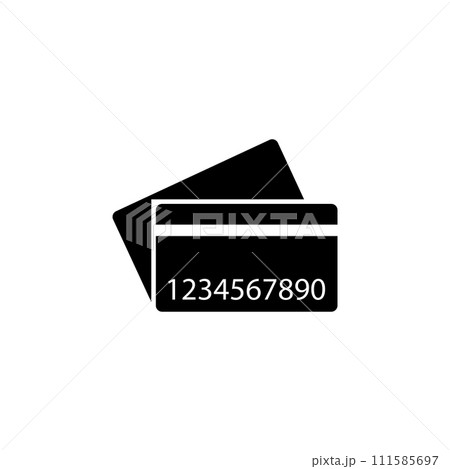 Credit Cards Payment icon vector illustration eps10 on white background Credit Cards Payment icon vector illustration eps10 on white background 111585697