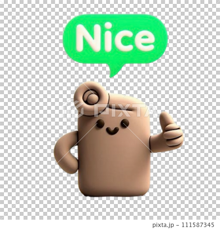 Clay doll nice 111587345