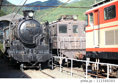 蒸気機関車・車両番号49616の写真素材 [111588383] - PIXTA