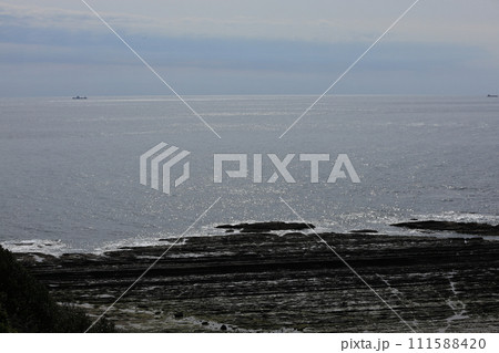海岸　2月の風景 111588420