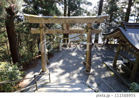 玉置神社【世界遺産「紀伊山地の霊場と参詣道」 ／奈良県十津川村】 111588955