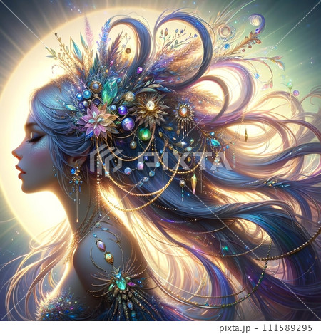 月の女神 月の女神 111589295