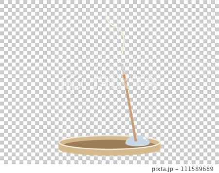線香やお香をイメージしたイラスト 線香やお香をイメージしたイラスト 111589689