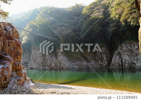 瀞峡 「山彦橋」/ 奈良県・三重県・和歌山県【国特別名勝・吉野熊野国立公園】 瀞峡 「山彦橋」/ 奈良県・三重県・和歌山県【国特別名勝・吉野熊野国立公園】 111589985