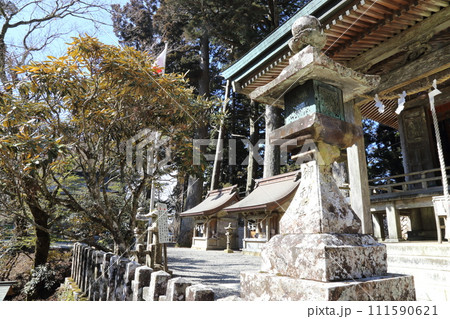 玉置神社　御本殿【世界遺産「紀伊山地の霊場と参詣道」 ／奈良県十津川村】 111590621