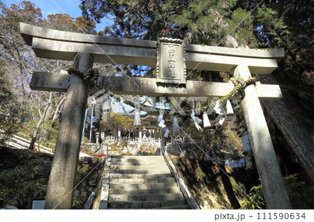 玉置神社　御本殿【世界遺産「紀伊山地の霊場と参詣道」 ／奈良県十津川村】 111590634
