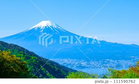 御坂峠から望む富士山（5月） 111590762