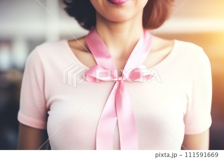 AI-generated content. Breast Cancer Awareness Concept 111591669