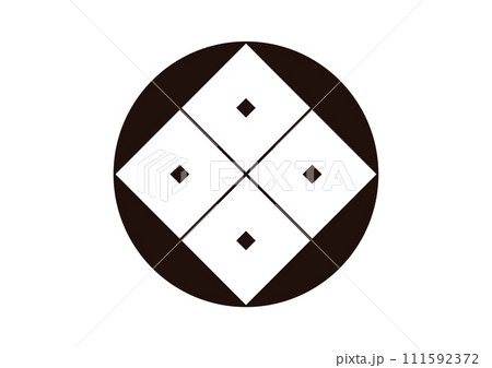 石持地抜き角立ち四つ目 石持地抜き角立ち四つ目 111592372